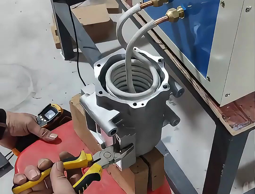 新能源汽車廠都在用的電機(jī)鋁殼加熱熱裝配技巧，看完秒懂