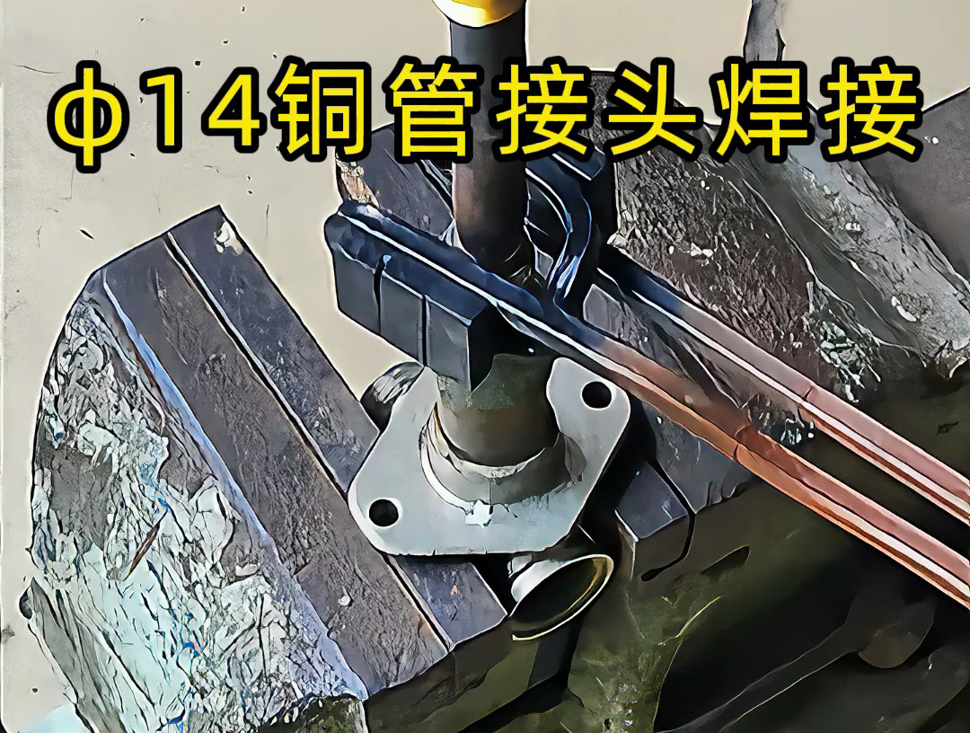 銅管接頭焊接這么簡單 10秒搞定銅管焊接手持高頻焊機(jī)操作全過程